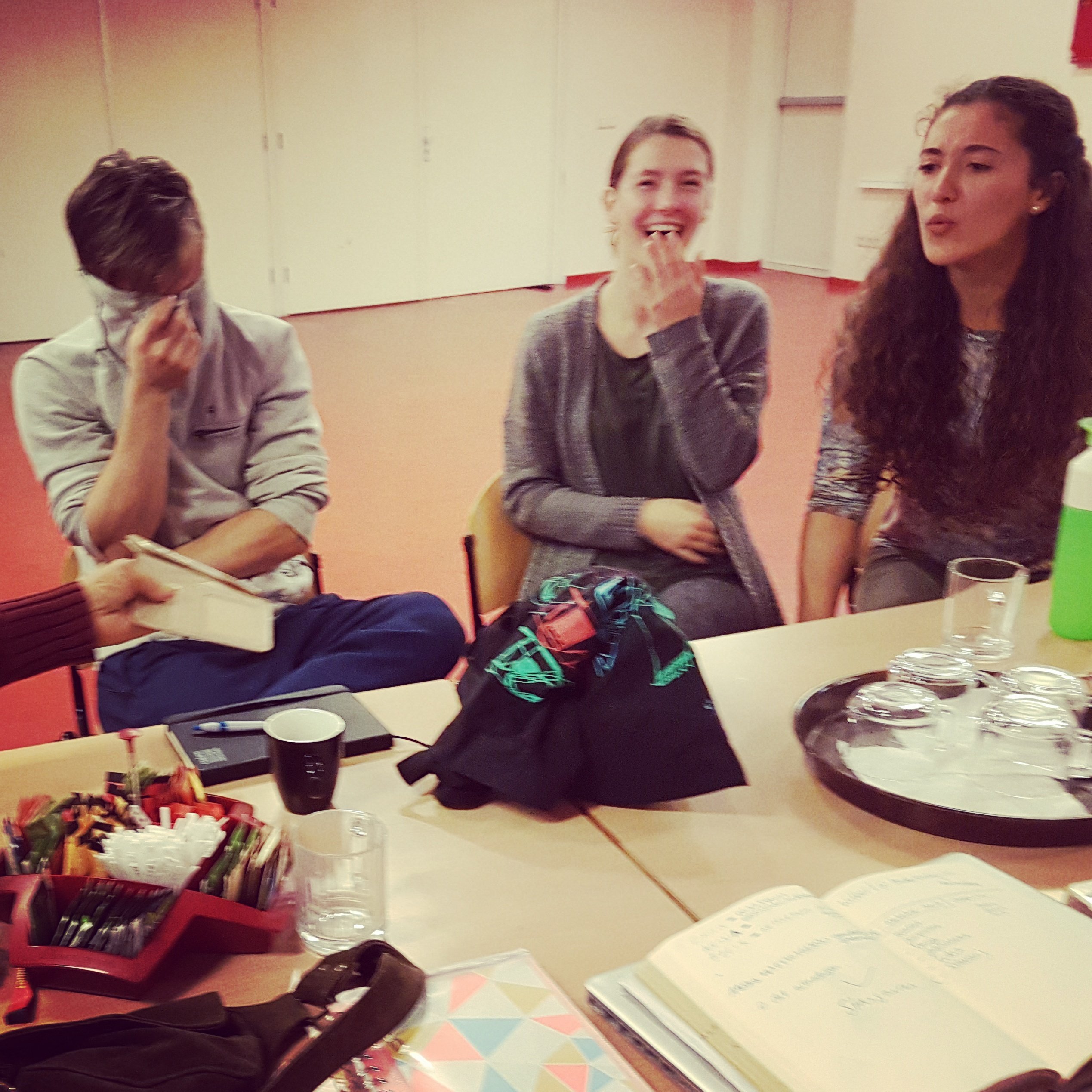 Felix, Emma en Allessia, de studenten van Codarts Dansacademie
